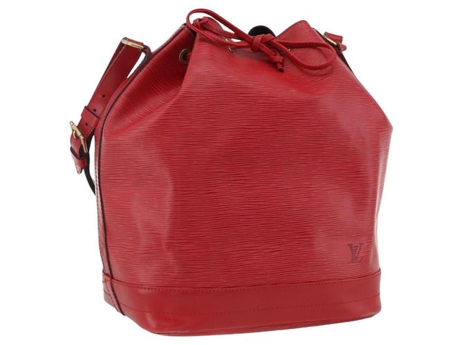 Louis Vuitton Noe Epi Leather Large Rosso
