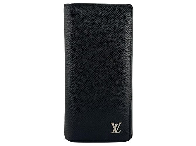 Louis Vuitton M30285 Portefeuille Brazza Long Wallet Black