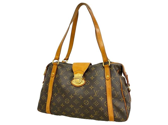 Borsa a tracolla Louis Vuitton Monogram Streza PM Marrone