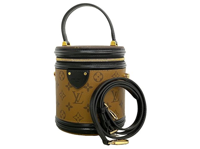 Borsa Louis Vuitton Monogram Reverse Cannes Marrone
