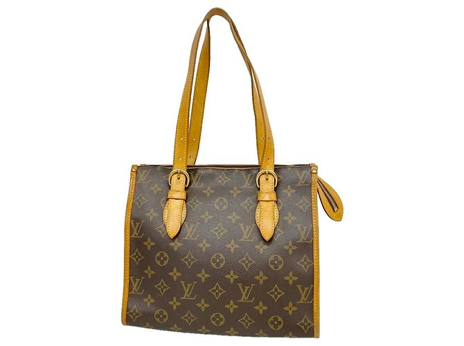 Sac cabas Louis Vuitton Monogram Popincourt Marron