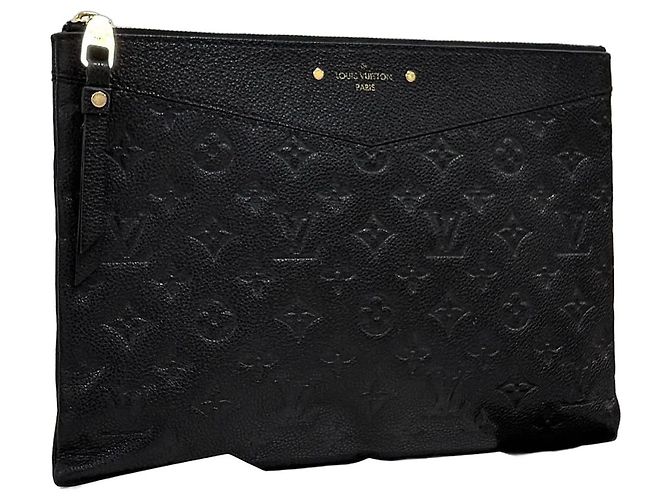 Louis Vuitton Borsa a Pochette Monogram Nera Nero