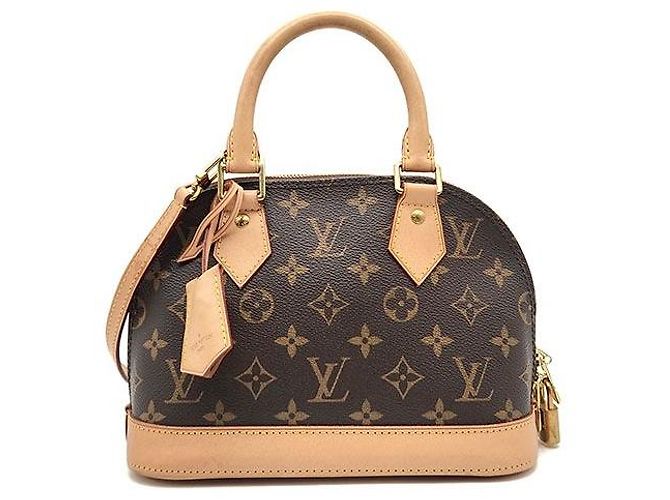 Louis Vuitton Monogram Alma BB Marrón Castaño