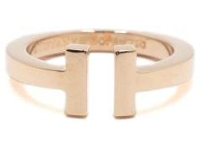 Anello T Square Tiffany & Co Oro Rosa