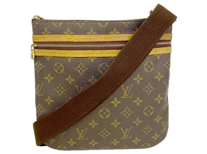Sac à épaule Louis Vuitton Monogram Pochette Bosphore Marron