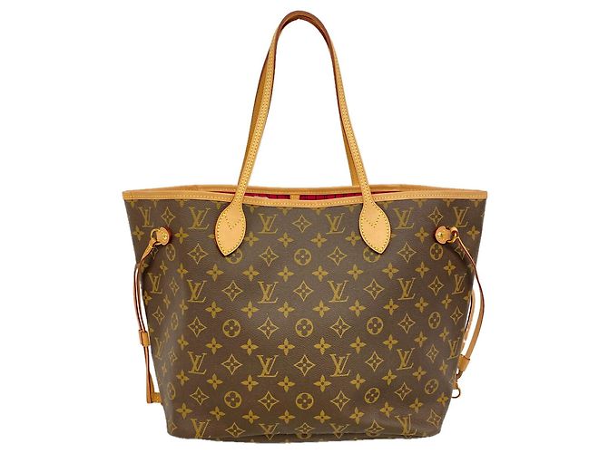 Sac Cabas Louis Vuitton Monogram Neverfull MM Rose