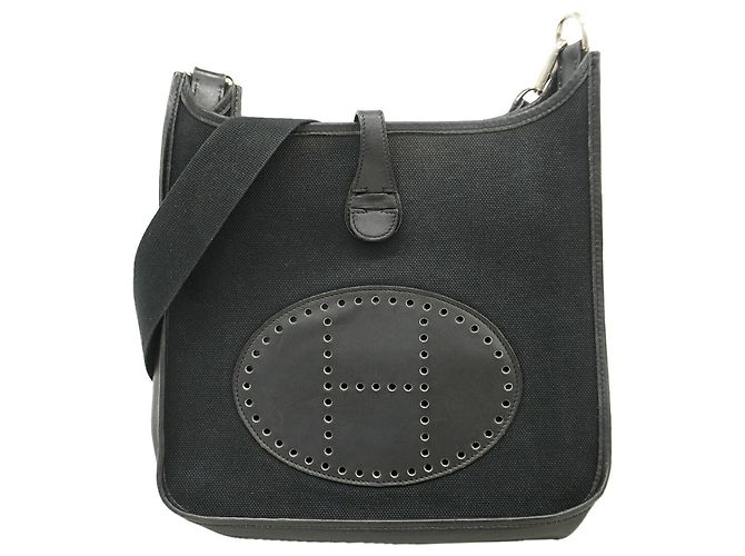 Hermès Borsa a tracolla Hermes Evelyne 1GM Nero