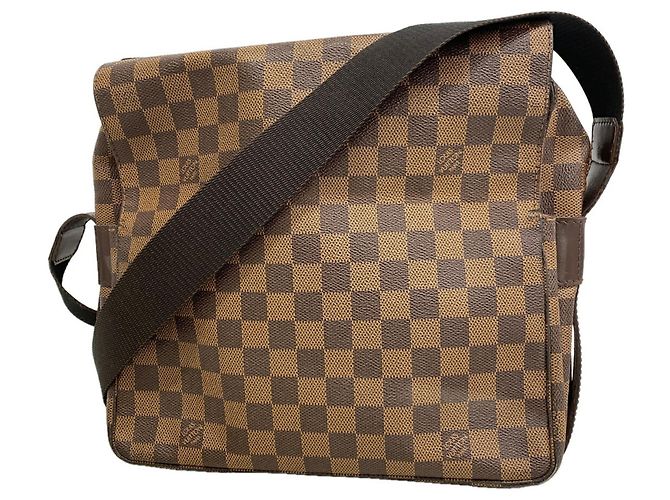 Borsa a tracolla Louis Vuitton Damier Naviglio Damier ebene