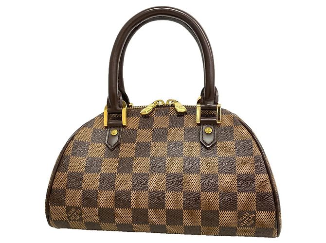 Borsa a mano Louis Vuitton Damier Rivera Mini Damier ebene
