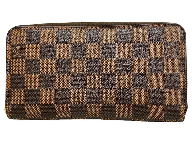 Louis Vuitton Damier Zippy Wallet N60015 Ebene Damier ebene