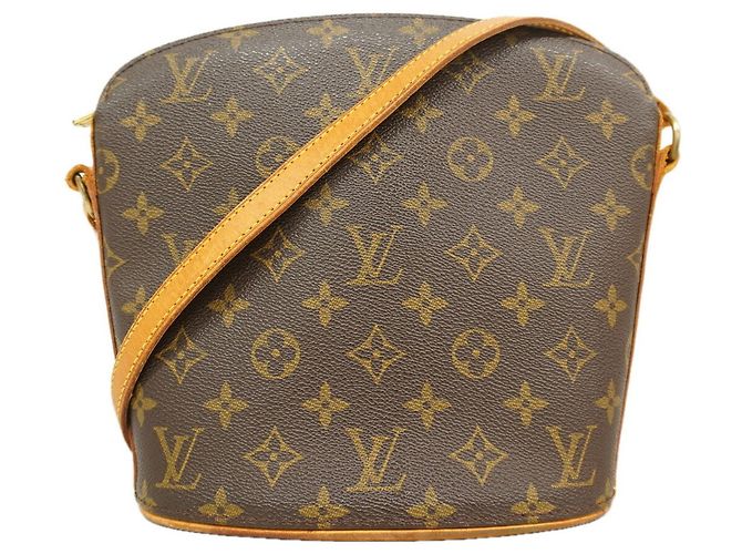 Bolsa de Ombro Louis Vuitton Monogram Druot Marrom