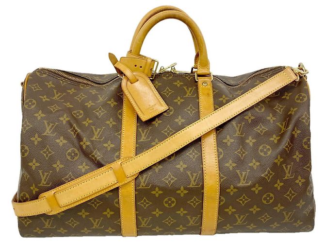 Keepall Sac Boston Louis Vuitton Marron