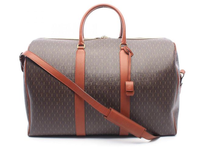 Saco Duffle Le Monogram Yves Saint Laurent Marrom