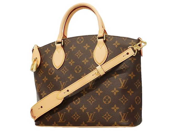 Borsa Louis Vuitton Monogram Neo Lockit PM Marrone