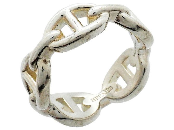 Ring Hermès Anello Hermes Enchainée Chaine d'Ancre