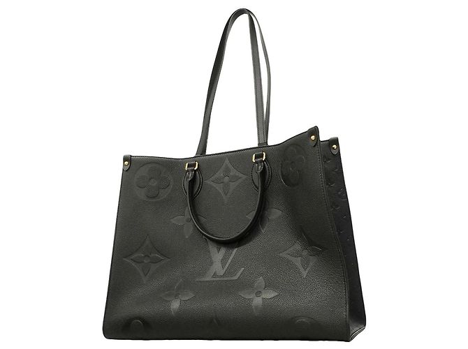Saco Tote Louis Vuitton Monogram Empreinte OnTheGo GM Preto