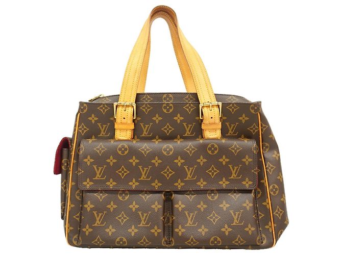 Bolso Tote Louis Vuitton Monogram Multiplicité Castaño