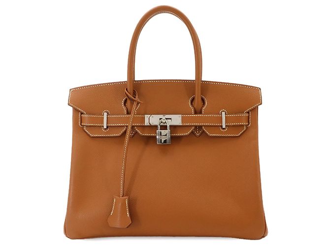 Hermès Sac à main Hermes Birkin 30 Epsom Gold Doré