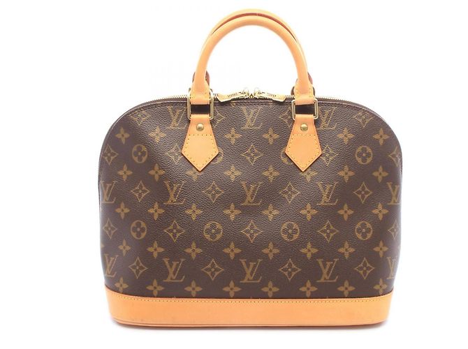 Sac à main Louis Vuitton Alma PM Marron Monogramme