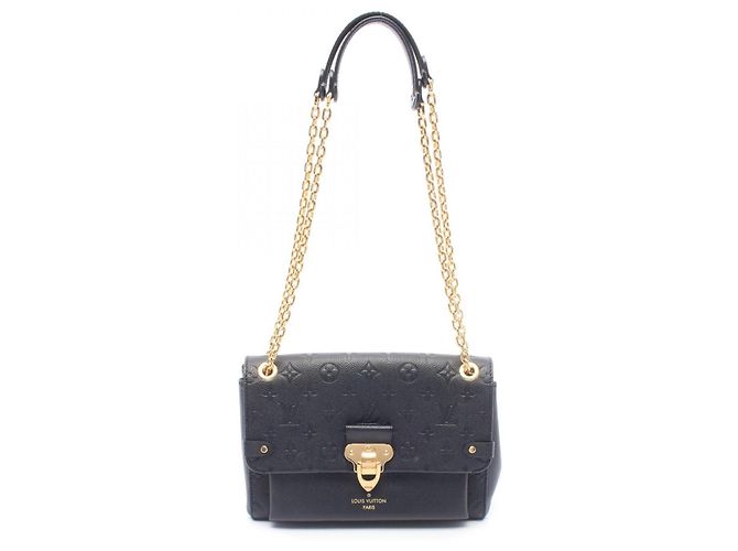 Borsa a tracolla Louis Vuitton Vavin PM Monogram Empreinte Nero