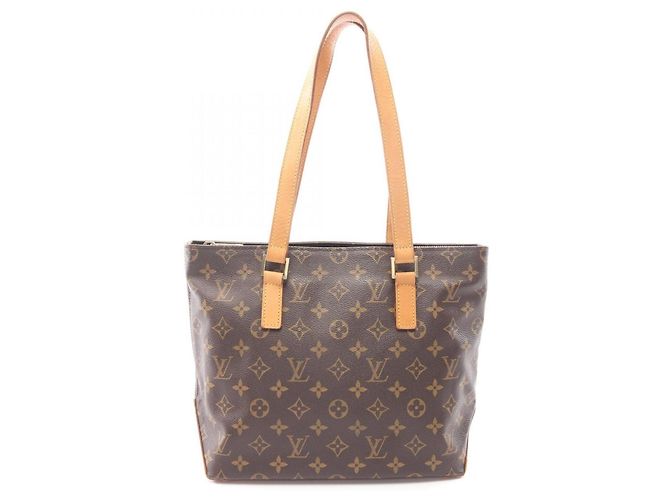 Sac à épaule Louis Vuitton Cabas Piano Monogram Marron Monogramme