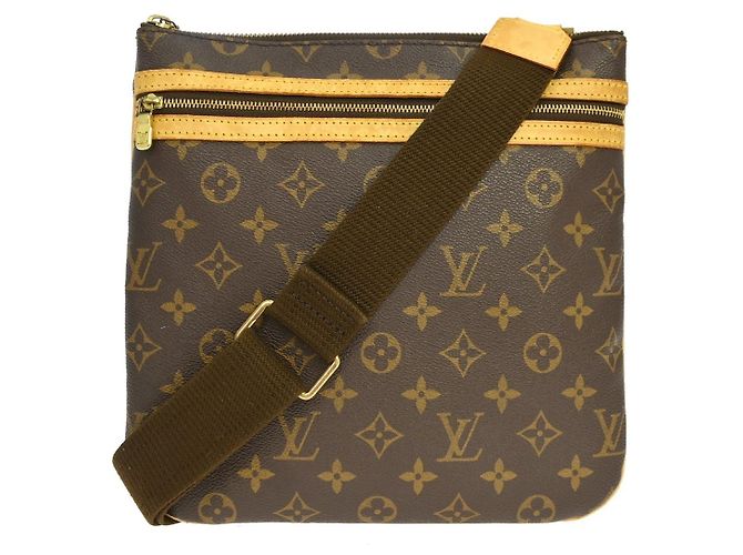 Louis Vuitton Bosphore Pochette Monogram Canvas Marrom