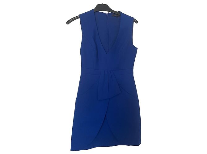 Bcbg Max Azria BCBGMAXAZRIA ärmelloses kurzes blaues Kleid