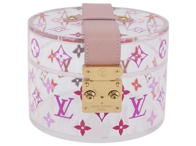 Louis Vuitton Box Scott Trunk Monogram Plexiglass