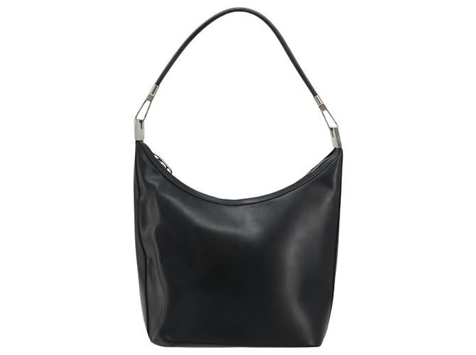 Gucci Zip Hobo Leather Negro
