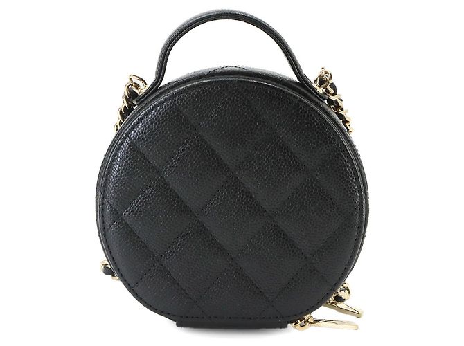 Borsa Vanity Piccola Chanel Matelassé Nero