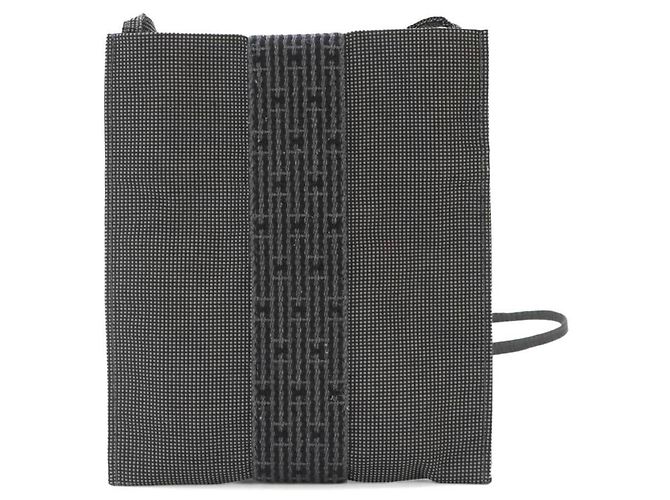 Hermès Bolsa de Ombro Hermes Herline Pochette Marrom