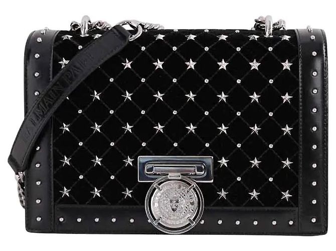 Balmain Borsa a tracolla Bbox nera Nero