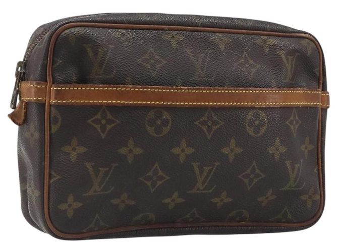 LOUIS VUITTON Monogram Compiegne 23 Clutch Bag M51847 LV Auth 199530 Monograma