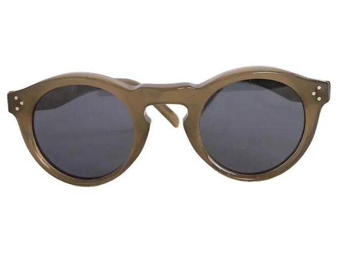 Gafas de sol Céline caqui de plástico