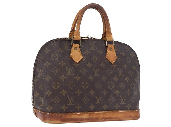LOUIS VUITTON Monogram Alma Hand Bag M51130 LV Auth 198938 Monograma
