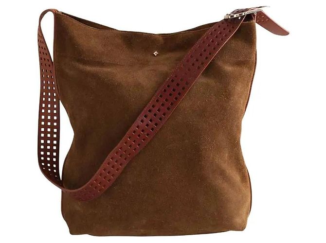 Autre Marque Bolso de hombro camel Camello