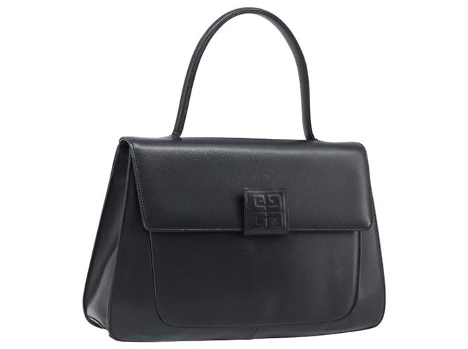 Sac à main GIVENCHY en cuir noir et or authentique hk4043A Doré