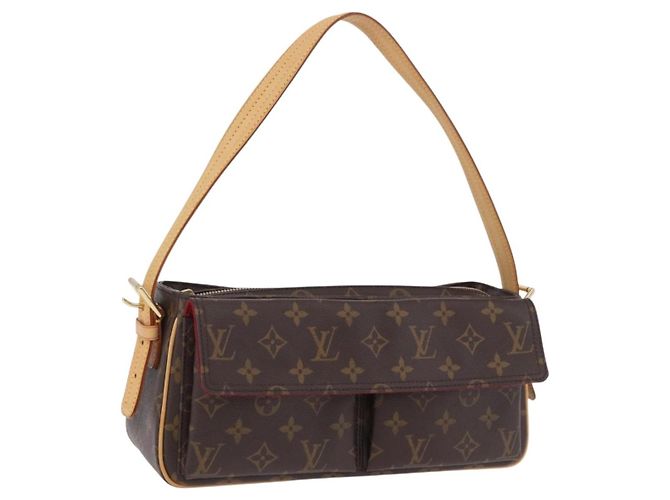 LOUIS VUITTON Monogram Viva Cite MM Shoulder Bag M51164 LV Auth 202149V Monograma