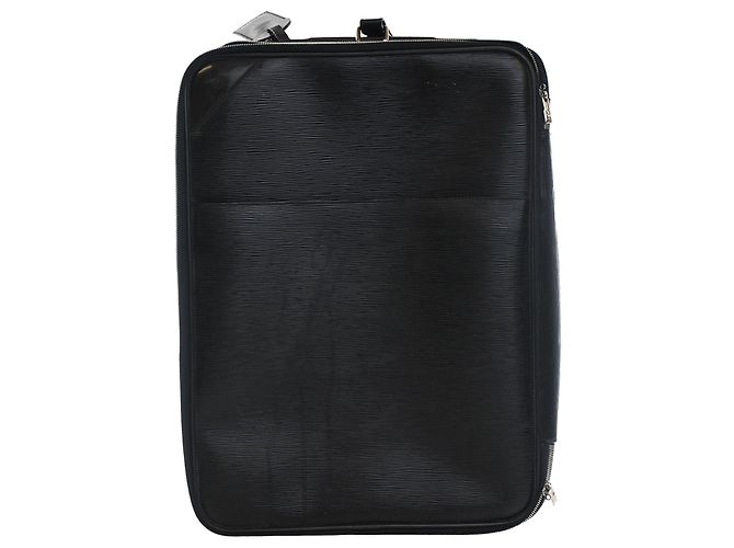 Borsa da viaggio Louis Vuitton Epi Pegase 50 Nera Nero