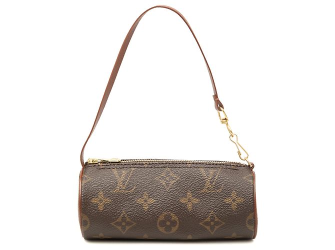 Sac à main Louis Vuitton Monogram Papillon Pochette Marron