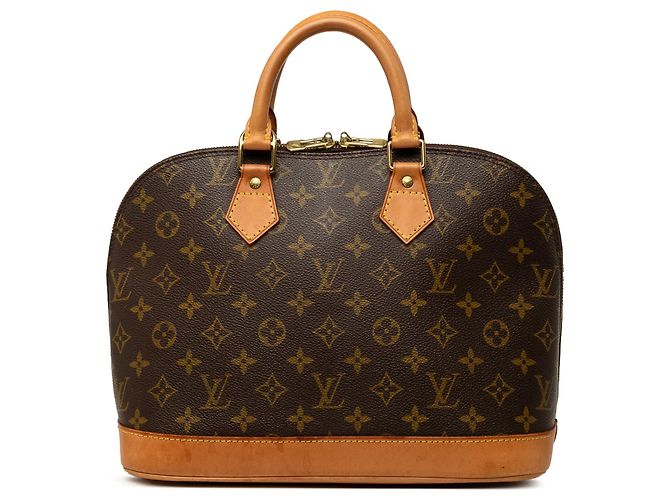 Sac à main Louis Vuitton Monogram Alma PM Marron