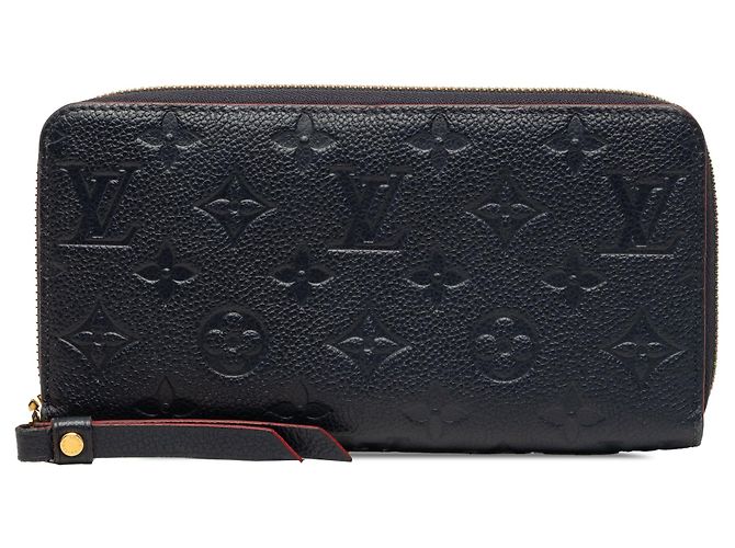 Cartera larga Zippy Louis Vuitton Monogram Empreinte azul