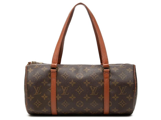 Borsa a mano Louis Vuitton Monogram Papillon 30 Marrone