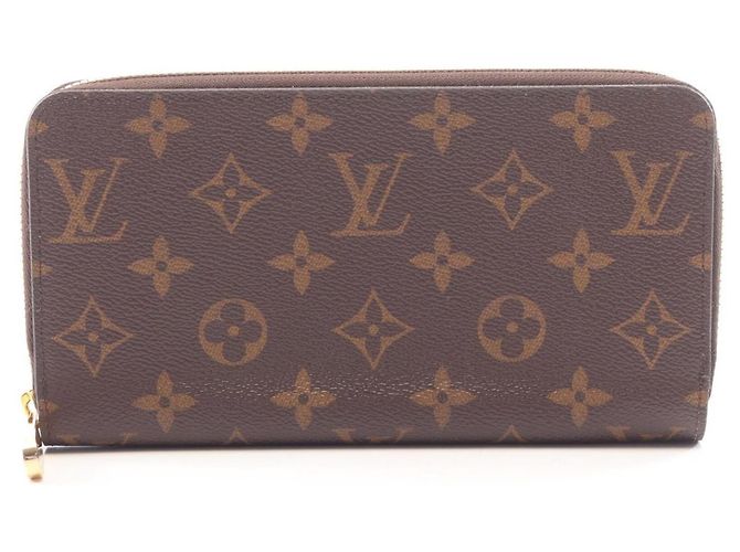 Portafoglio Zippy Louis Vuitton Marrone