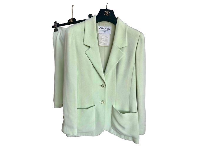Conjunto Chanel Verde Claro