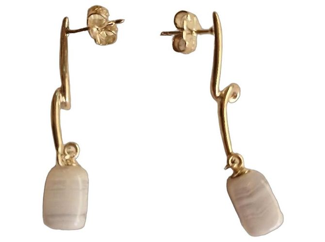 Orecchini Tiffany & Co. Argento e Calcedonia Blu