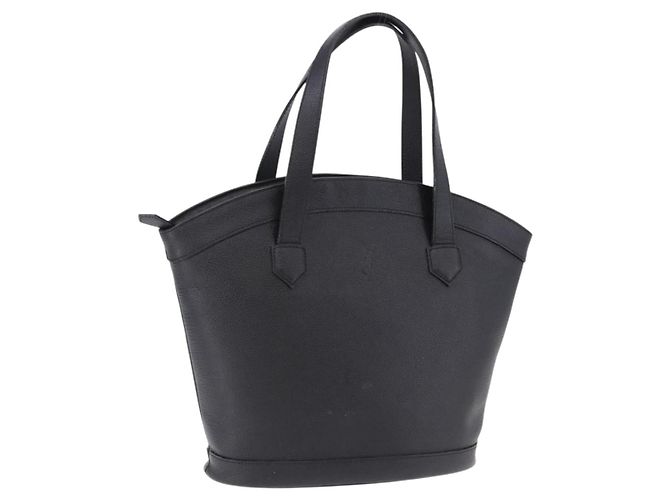 SAINT LAURENT Handtasche Leder Schwarz