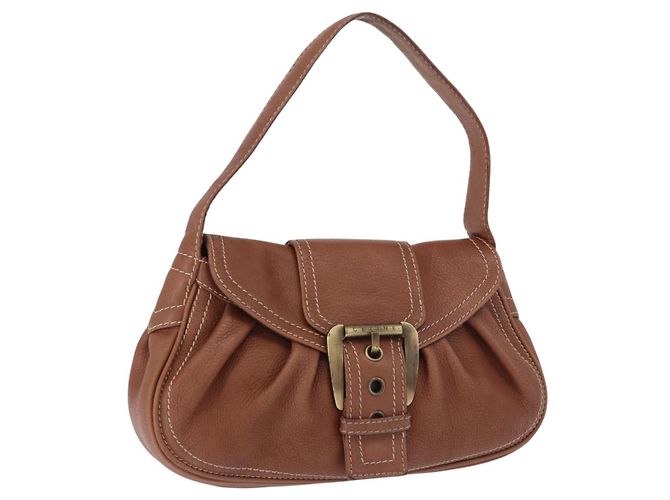 Céline Bolsa de mão CELINE em couro marrom