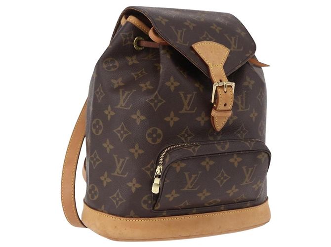 LOUIS VUITTON Monogram Montsouris MM Backpack M51136 LV