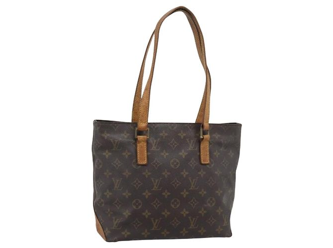 LOUIS VUITTON Monogram Cabas Piano Tote Bag M51148 LV
